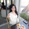點點上衣兩件套-肩帶可調節