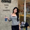 慵懶美女蕾絲三件套（含安全褲）