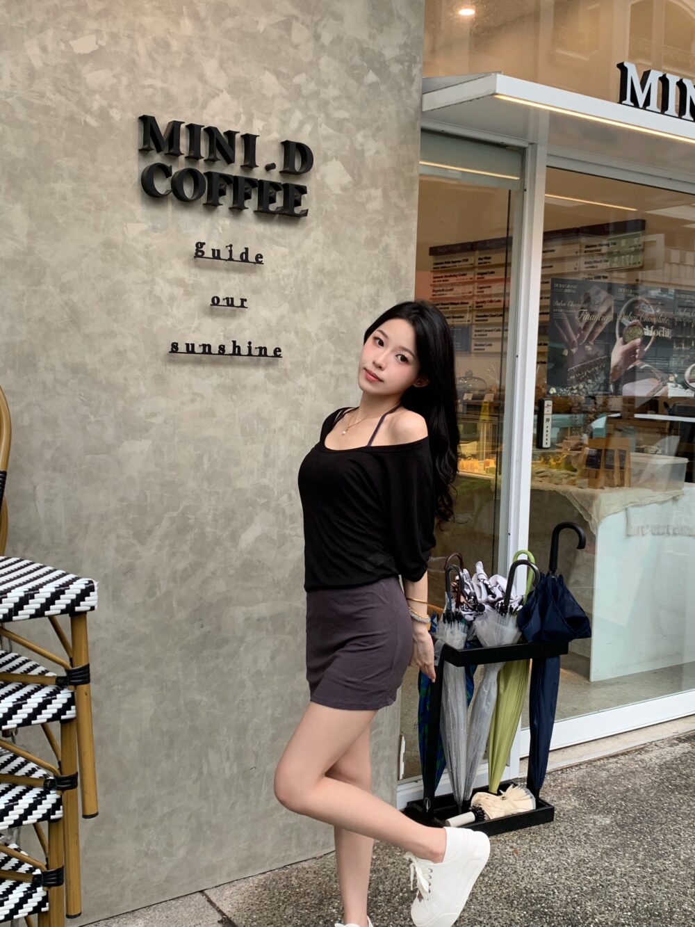 慵懶美女蕾絲三件套（含安全褲）