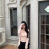純慾抓皺吊帶+外套自帶Bra