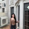 純慾抓皺吊帶+外套自帶Bra