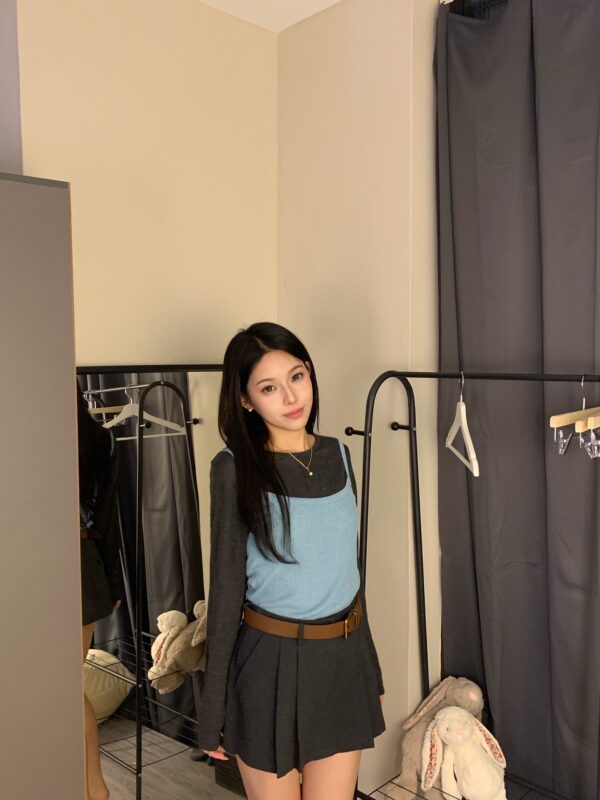 S__12304481 韓女針織兩件套