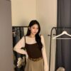 韓女針織兩件套