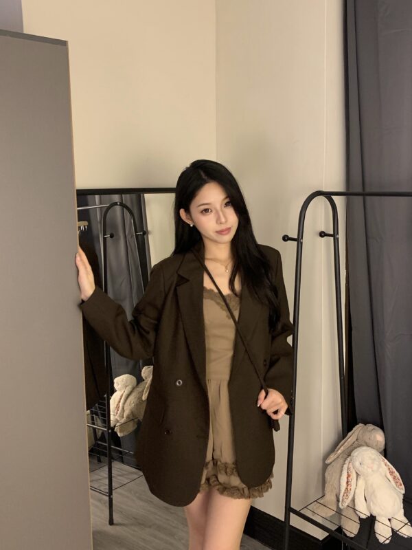 S__12304488 超顯瘦模特版型西裝外套(附腰包)