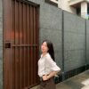 蕾絲襯衫假兩件