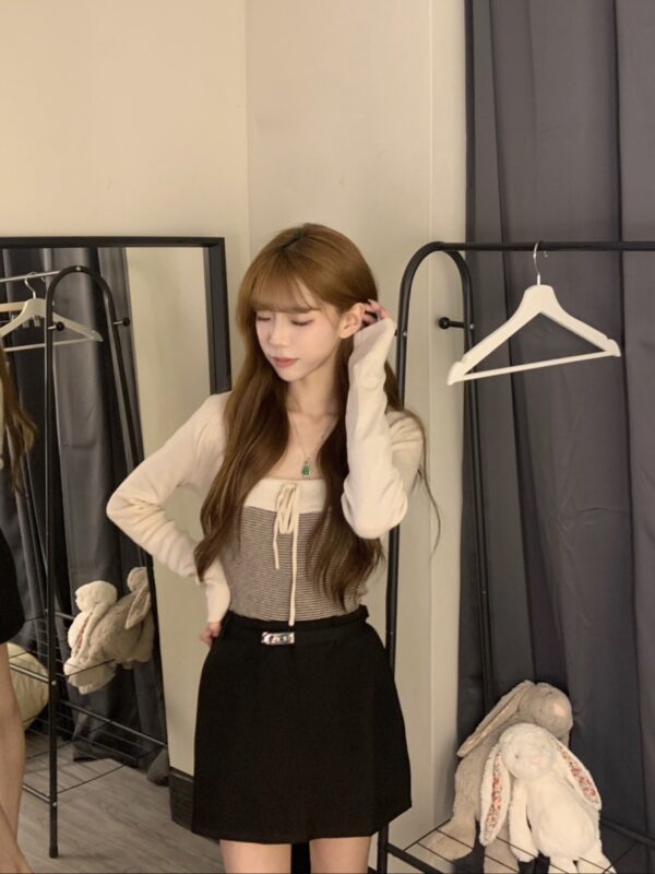 S__12337203 條紋甜心套裝